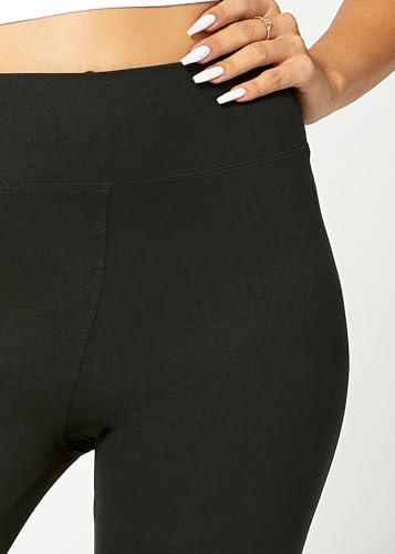 Image of Conceited High Waist Leggings in Shorts, Capri and Full Length - Buttery Soft - 3 inch High Waistband - Regular and Plus Size