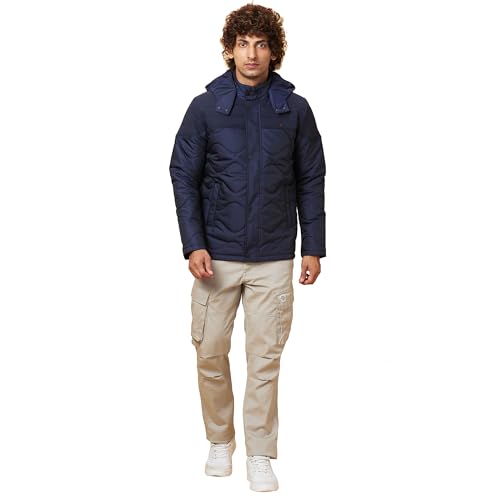 Image of Being Human Black Regular Fit Long Sleeves Men's Jacket Clothing