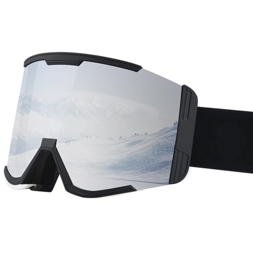 Gafas de esquí antivaho con protección UV para patinaje y nieve
