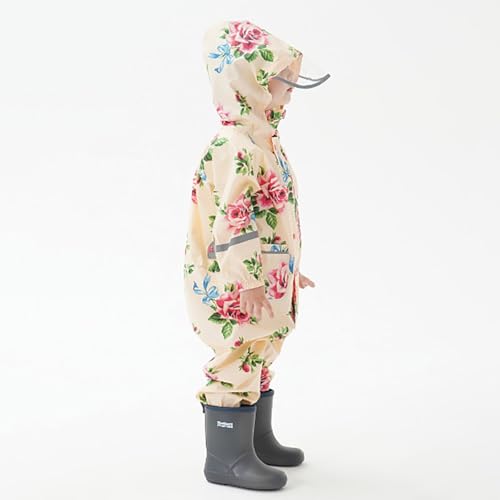 Kids Boys Girls Rain Jacket Poncho Walking Raincoat Disposable Portable Outdoor Reflective Strips Fashion4