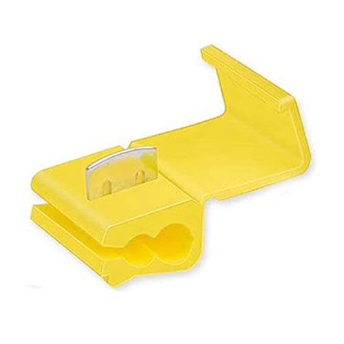 REDGOOSE 100Pcs Conectores de Fio de Emenda Rápida Sem Solda, 12-10 Awg Lock Snap Conector de Fio El