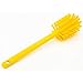 SPARTA Large Water Bottle Brush Ideal for Wide-Mouth Jars, Bottles and Tumblers, Dishwashing Tool with Handle for Home and Commercial Kitchens, Plastic, 12 Inches, Yellow, (Pack of 6)
