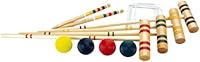 Algopix Similar Product 11 - Halex Classic 4 Player Croquet Set in