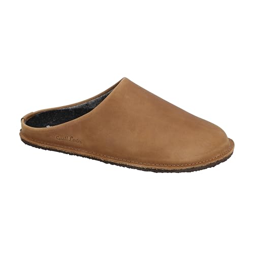 Chaussons en cuir Gusti Alessio avec doublure pure laine