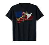 Indianertrikot USA Flagge Indianer Tomahaw T-Shirt