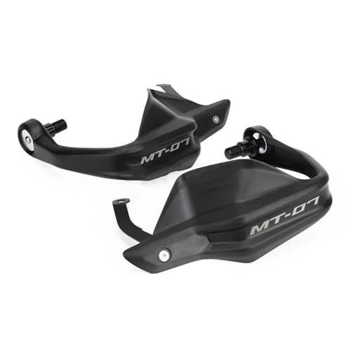 Protège-mains moto pour Yamaha MT-07 pare-brise noir 2014-2020