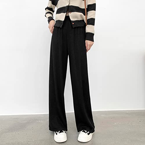 Pantalon droit lâche pour femme finie la sensation de froid en hiver