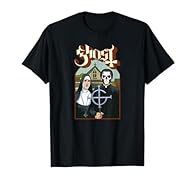 Gothic Rock Band design. Official Ghost Merchandise Ghost T-Shirts for Men, Women, Boys, and Girls; Ghost Apparel; Ghost Hoodies; Ghost Shirts for Adults and Kids Lightweight, Classic fit, Double-needle sleeve and bottom hem