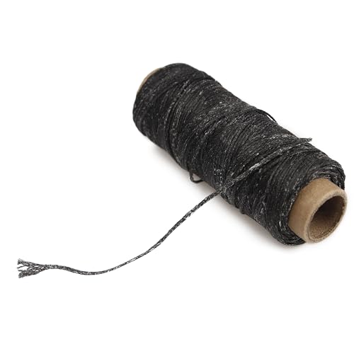 Hilo encerado para coser cuero 55 yardas y kit aguja 8 piezas miniatura 5