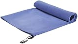 Cocoon Ultralight Towel, superleichtes Mikrofaser-/Sport-/Reisehandtuch (fjord blue, L)