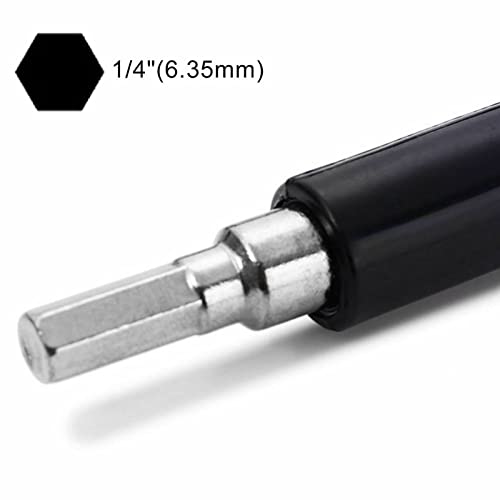 Hex Shank Shaft Flexible Extension Screwdriver Drill Bit Kit Adaptor 1/4 Inch Screw Power Drill Connection Tips Adapter #TOP7