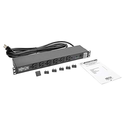 Tripp Lite 14 Outlet Network-Grade Rackmount Pdu, 15A Surge Protected Power Strip, 15Ft Cord With 5-15P #TOP6