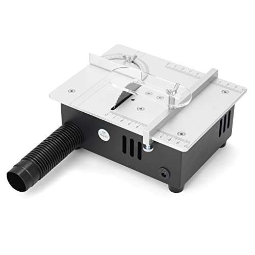 Generic Mini mesa multifuncional serra elétrica serra de mesa pequena ferramenta de corte faça você