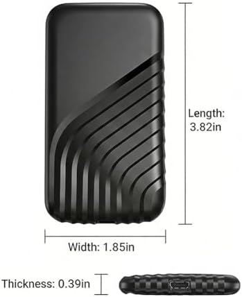64GB Portable External Memory Expander, USB 3.1 Mobile Phone Intelligent Backup Disk, Universal Android & Computer Dual Use Mobile Extender, External Storage, C - 2