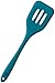 StarPack Basics Silicone Turner Spatula/Slotted Spatula, High Heat Resistant to 480°F, Hygienic One Piece Design, Non Stick Rubber Kitchen Utensil for Fish, Eggs, Pancakes, Wok (Teal Blue)
