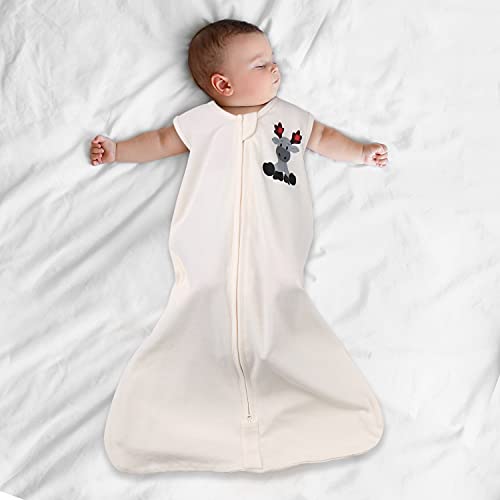 The Peanutshell Wearable Blanket Sleep Sack For Baby Boys Or Girls, Woodland Moose & Buffalo Plaid, Sizes Up To 12 Months (Small/Medium) #TOP3