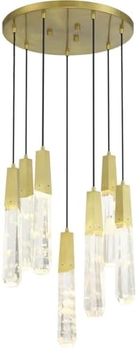 George Kovacs Lighting P1287-859-L Drifting Droplets - 72W 7 LED Pan Pendant-18 Inches Tall and 20 Inches Wide