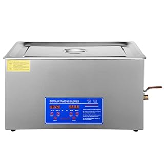 VEVOR Pulitore ad ultrasuoni Professionale 22L in acciaio inossidabile Timer di riscaldamento digitale Pulizia di gioielli per uso domestico personale commerciale