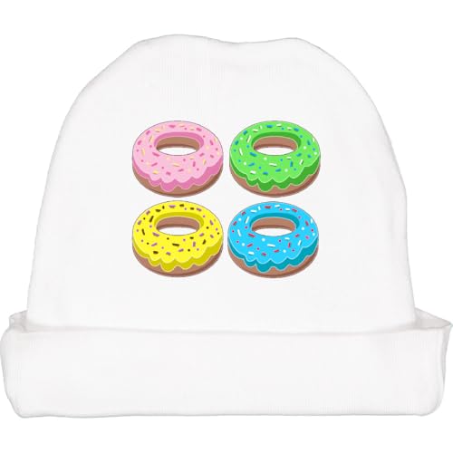 inktastic Coloful Donuts with Sprinkles Baby Beanie Hat