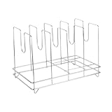 【Grille de ventilation】: La conception de la grille de refroidissement offre une bonne ventilation, ce qui aide à refroidir rapidement votre plaque à pizza.