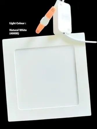 esar 15 Watt Natural White (4000K) Ceiling Panel Light