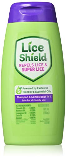 Lice Shield Shampoo and Conditioner In 1, 10 Ounce (Pack of 3)