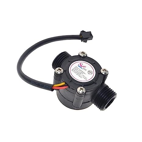 RoboElectrixx YF-S201 Water Flow Sensor | YFS201 Water Flowmeter | YFS201 Water Sensor | Hall Effect Water Flow Sensor- (Piece-1) (B0CC2HK2WC) Amazon Price History, Amazon Price Tracker