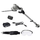 【セット買い】山善(YAMAZEN) 10.8V 充電式 高枝ガーデンポールトリマー 伸縮式 全長180~243cm コードレス 2WAY USBケーブル ヘッジトリマー 高枝チェーンソー 剪定 生垣 PHT-1015 + USB Type-C 充電器 35W PD対応 1ポート GaN スマホ タブレット 小型軽量 折りたたみ収納プラグ PSE認証 高速充電 耐トラッキング対策 YPD-35C