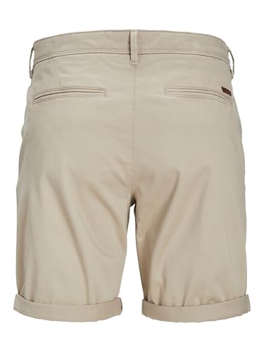JACK & JONES Herren Chino Shorts Regular Fit 12165604,Crockery,M – Ansicht 4
