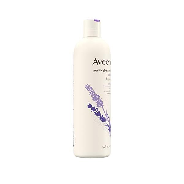 Aveeno-Positively-Nourishing-Calming-Body-Wash-with-Lavender-Chamomile-Ylang-Ylang-Lightly-Scented-Daily-Moisturizing-Body-Cleanser-to-Soothe-Relax-16-fl-oz Aveeno Positively Nourishing Calming Body Wash with Lavender, Chamomile & Ylang-Ylang, Lightly Scented Daily Moisturizing Body Cleanser to Soothe & Relax, 16 fl. oz
