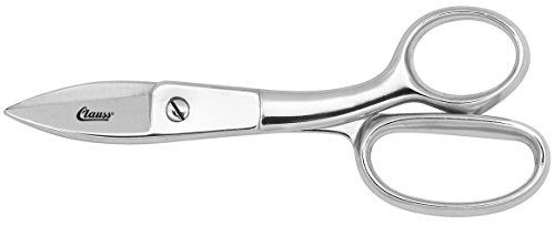 Ciseaux professionnels Clauss 19,8 cm argentés pour couture et atelier