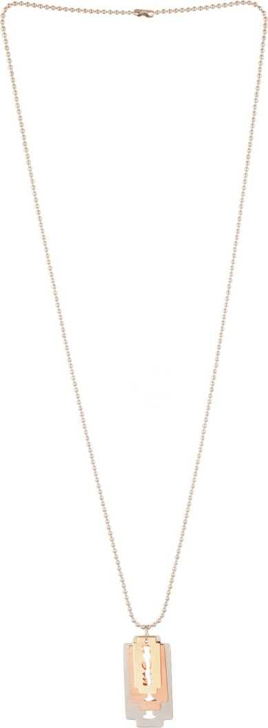 astrodidi 3 Colour Tone Flat Blade Design Chain Pendant Locket Chain for Men and Boys-picture-49