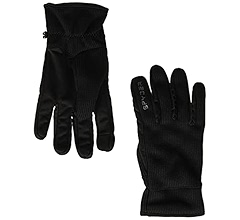 Spyder Men's Core Sweater Conduct Gloves, Small, Polar/Black