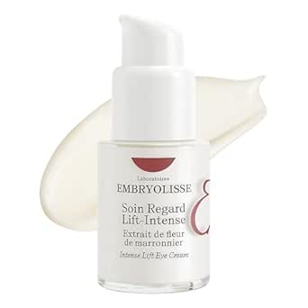 Embryolisse Lift-Intense Eye cream - Multi-Benefit Eye Cream For Wrinkles &amp; Pufiness With Hyaluronic Acid, Lychee Extract &amp; Primrose Oil - Suitable For Sensitive Eyes - Fragrance-Free 15ml