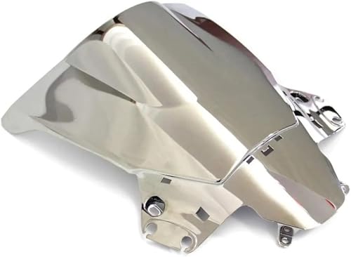 Pare-brise moto CBR250R protection contre le vent avec double bulle rigide ABS chrome