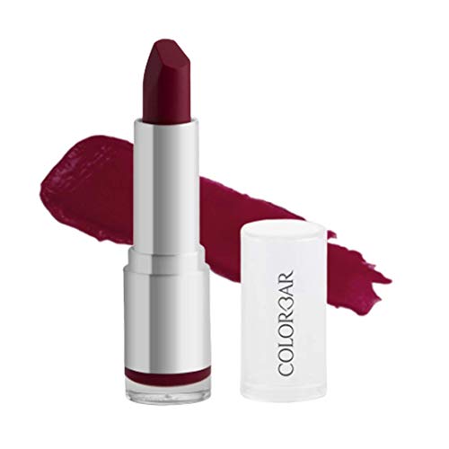 Image of Colorbar Velvet Matte Lipstick, Rum Raisin, 4.2g and Colorbar Nail Polish Remover, 110ml