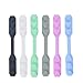 PLAFOPE 6Pcs Mask Rope Buckle Ear Saver Extender for Comfortable Mask Wear Lightweight Portable Accessories Green Blue Black White Pink Grey for Men and Women