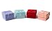 SDBING 24Pcs Cutely Small Gift Box for Ring Earrings Jewelry Hard Boxes 4x4 cm Random Color