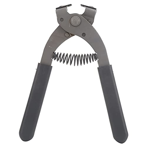 Pinza per punzonatura silenziosa, utensile per punzonatura artigianale in pelle da 4 mm a 4 punte, strumento hardware portatile per selle per cinture con testa in acciaio ad alto