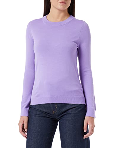 BOSS Women's Feganas Sweater, Bright Purple, S