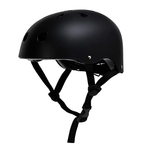 Scooter Casco Adultos Hombres Bike Casco Ajustable Ciclismo Ajustable para Patinaje de protección de Patinaje, Negro, Skate Adulto