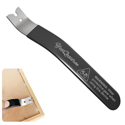 Image of YzxQzxdron-Glazier Point Driver,Easy Grip Handle,for Framing Glass,Window Frames,Cross Stitch,Picture framing Supplies.Point Drivers for Picture framing.