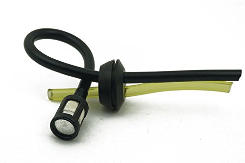 WHIPPER SNIPPER FUEL LINE GROMMET AND FUEL FILTER 2 HOLE TRIMMER LAWN MOWER