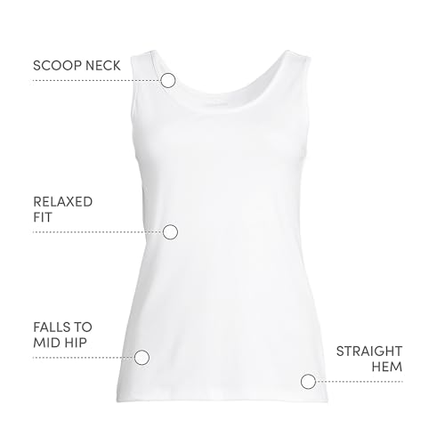 Lands' End Women's Cotton Tank Top4