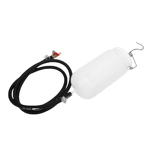 Réservoir de carburant auxiliaire moto 1L avec tuyau et valve de coupure universel