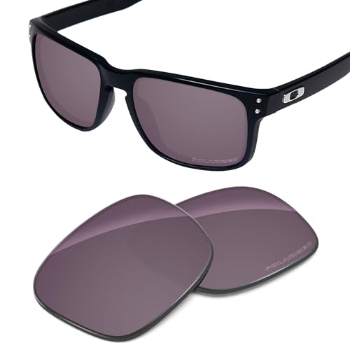 Image of Performance Replacement Lenses Compatible with Oakley Holbrook Metal OO4123, Polarized, UV Protection, Anti-Scratch