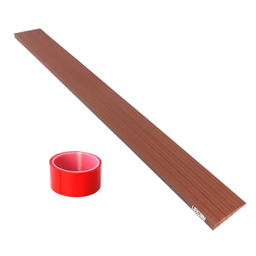 LIEKUMM Rampa de PVC para silla de rueda de 2 cm, 800 kg de capacidad, portátil, para escaleras, cochecito, garaje, robot aspirador