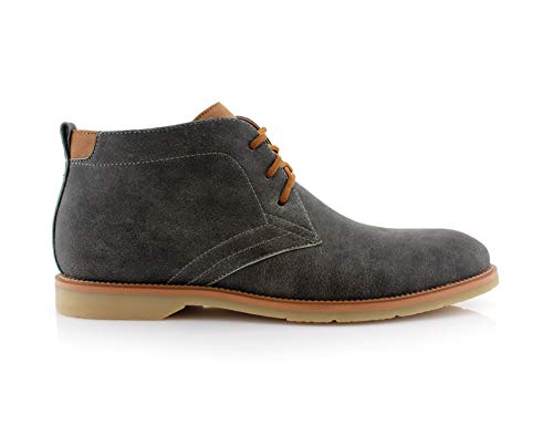 Image of Ferro Aldo Men's Chukka Boots | Classic Dress, Casual & Sneaker Styles | Lace-Up Ankle Boot for Work & Everyday Wear