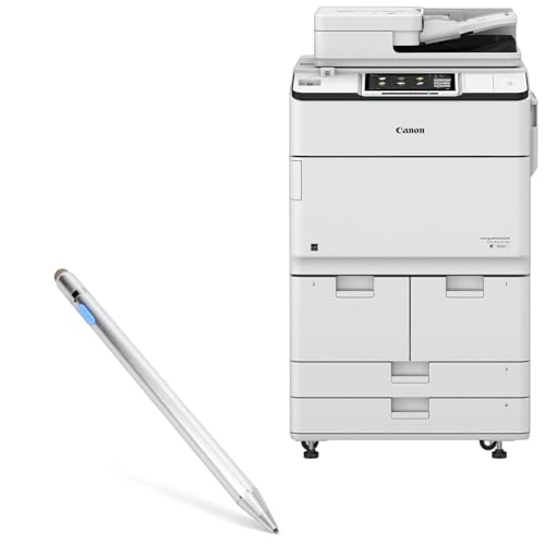 BoxWave Stylus Pen Compatible with Canon imageRUNNER Advance DX 8905i - AccuPoint Active Stylus, Electronic Stylus with Ultra Fine Tip - Metallic Silver