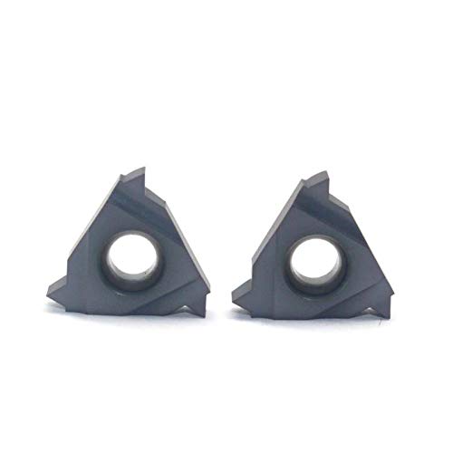 Tool Part for 16ER 11.5NPT 10PCS Threading Inserts External Threading Tips 16ER 11.5NPT LDA Inserts for Threaded Holder SER 2020